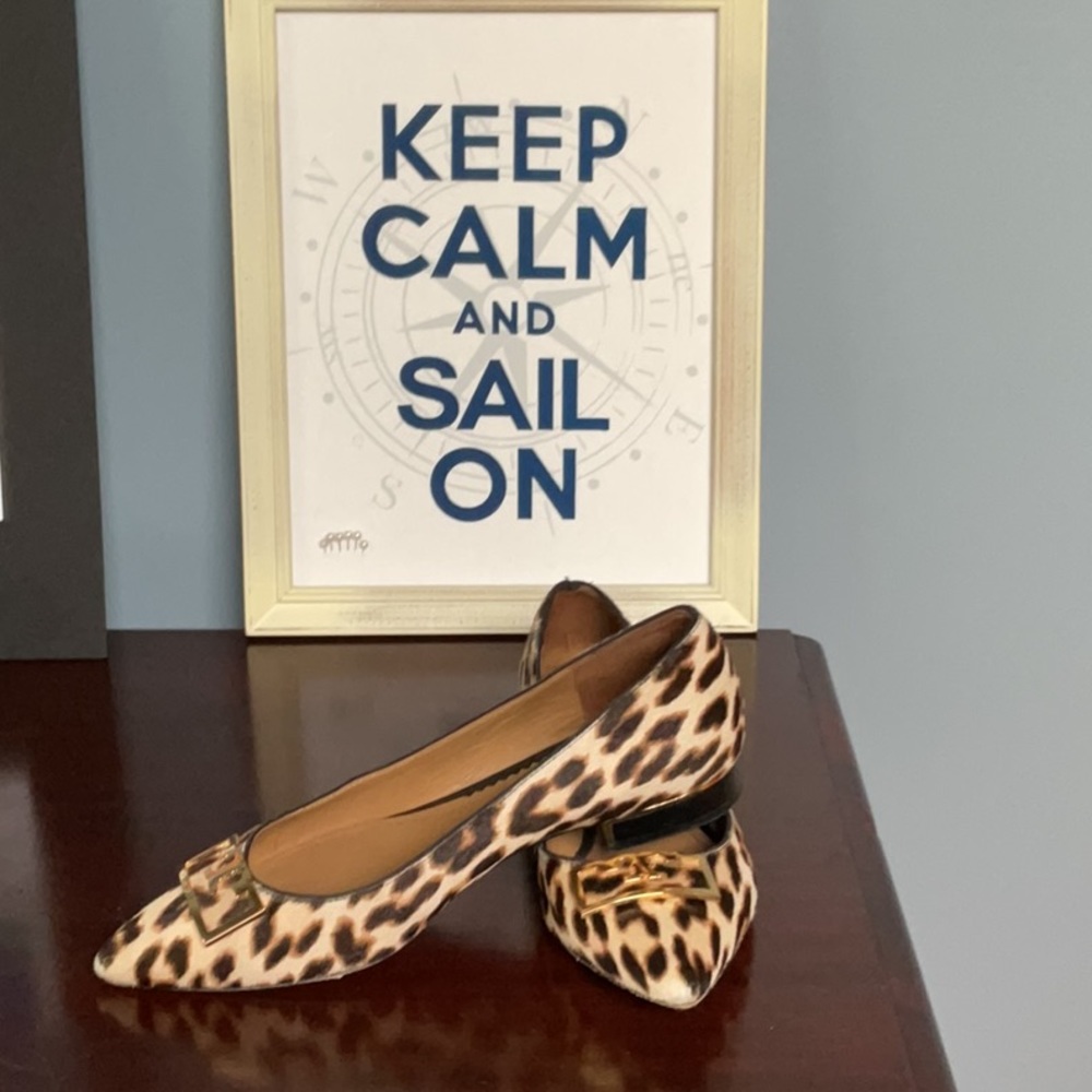 Tory Burch leopard print flats